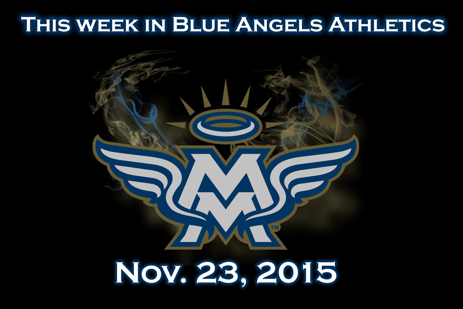 This Week In Blue Angels Athletics: 11-23-15