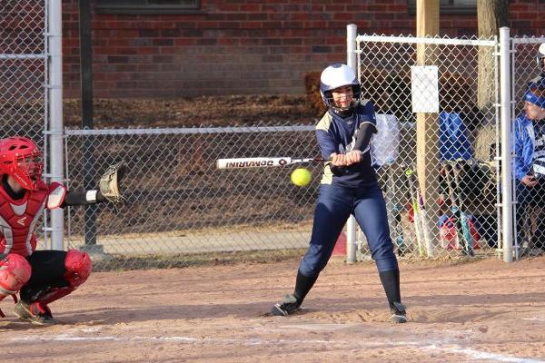 Lauren Wiech batted 1.000 in game two, going a perfect 4-for-4 at the plate with a double, four RBI and three runs scored Saturday at Maranatha Baptist.
