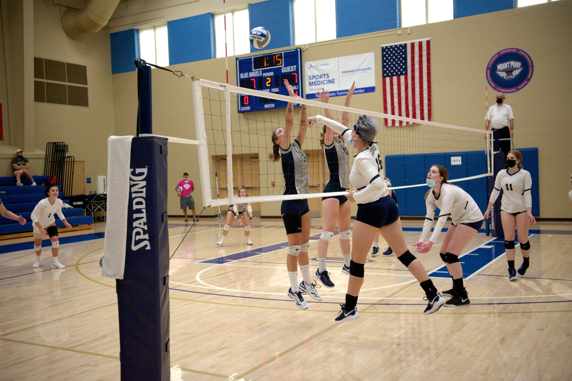 Five-Setters Abound as Volleyball Scores Pair of Wins