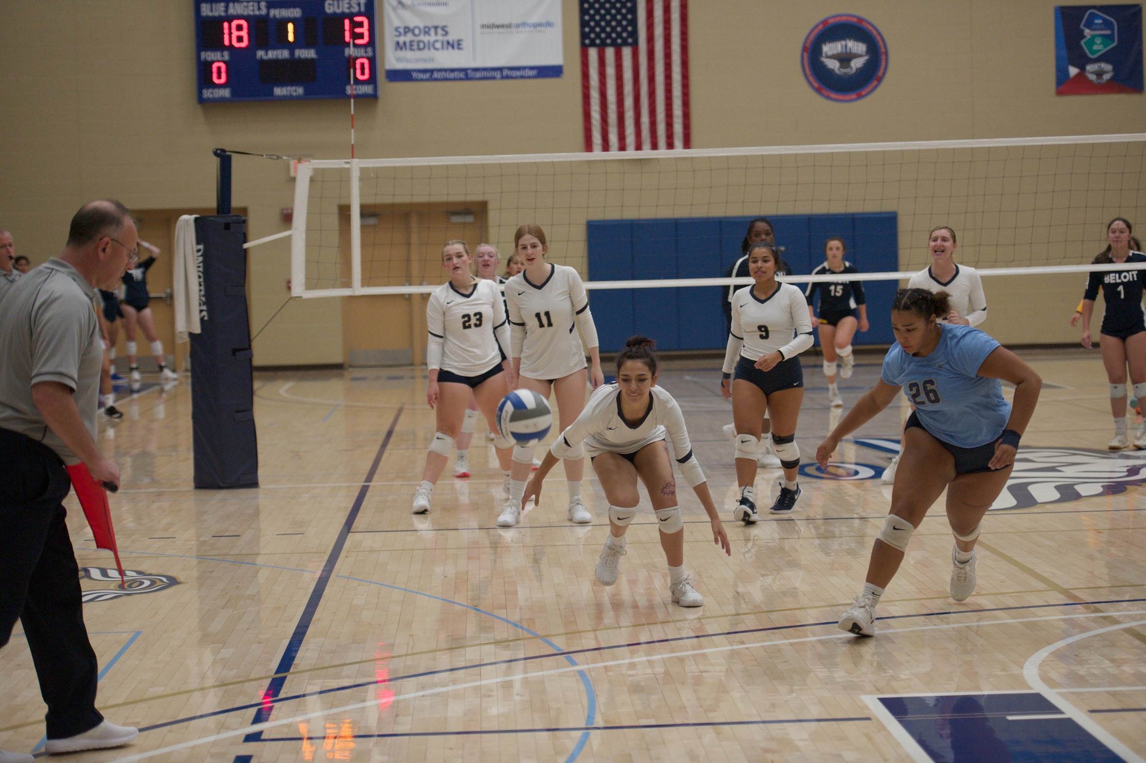Volleyball Dominates at Lawrence