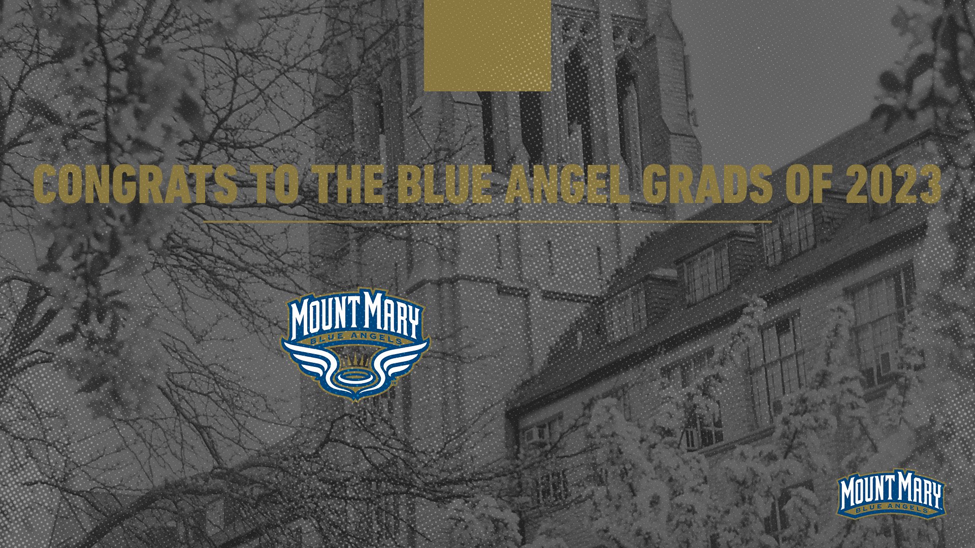 Blue Angel Student Athletes recognized at Commencement